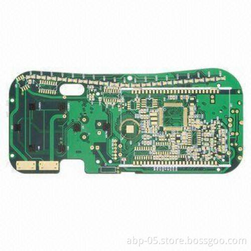 Multilayer PCB with Bonding, Carbon Keys, Gold Plating and Various Colors of Solder Mask